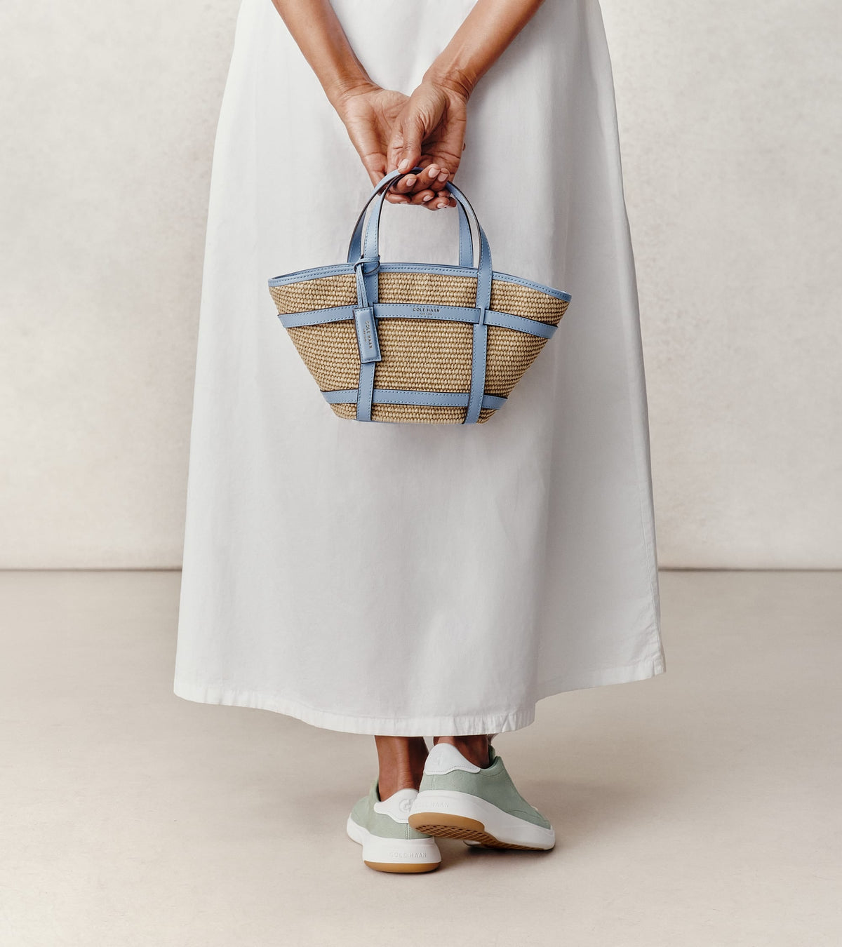 Women's Key West Tote Crossbody Bag in Beige | Cole Haan