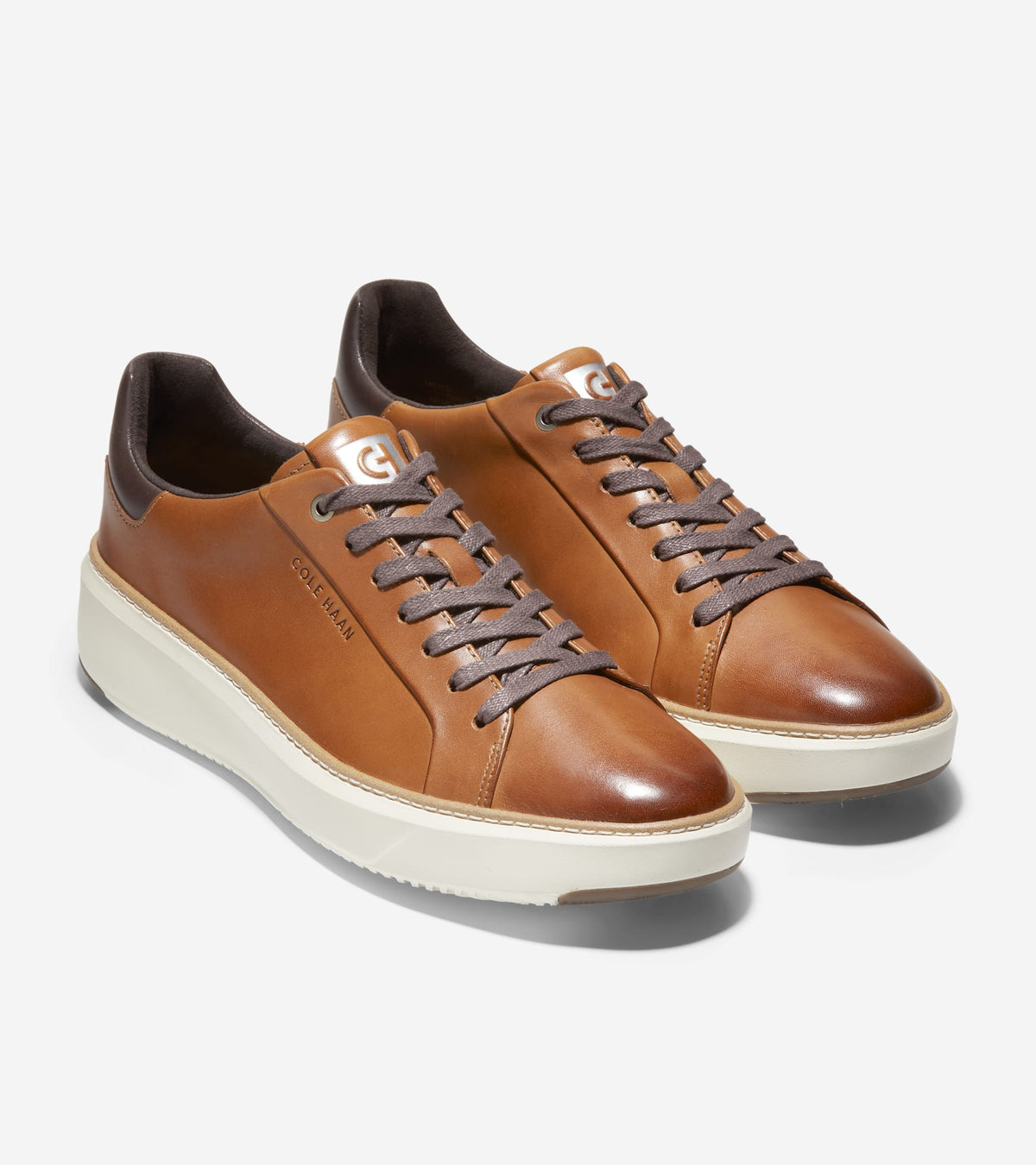 Men's GrandPrø Topspin Sneakers in Brown | Cole Haan