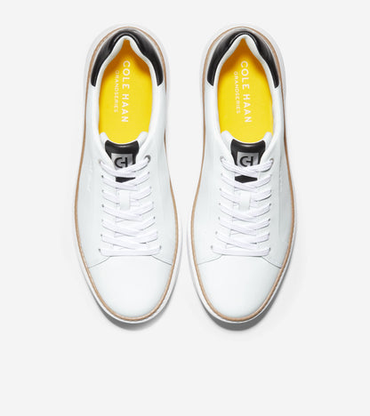 Men's GrandPrø Topspin Sneakers in White | Cole Haan