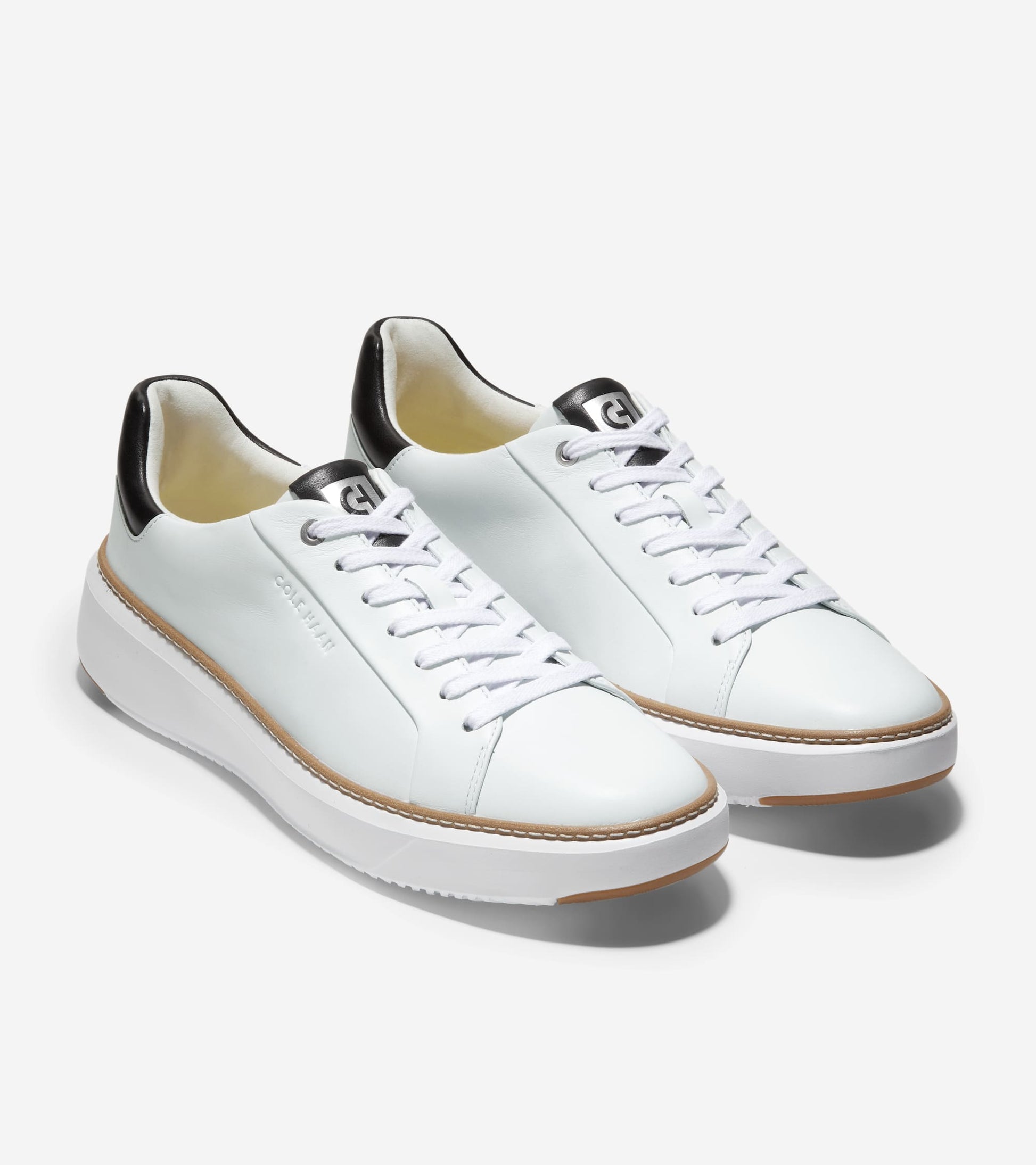 Men's GrandPrø Topspin Sneakers in White | Cole Haan