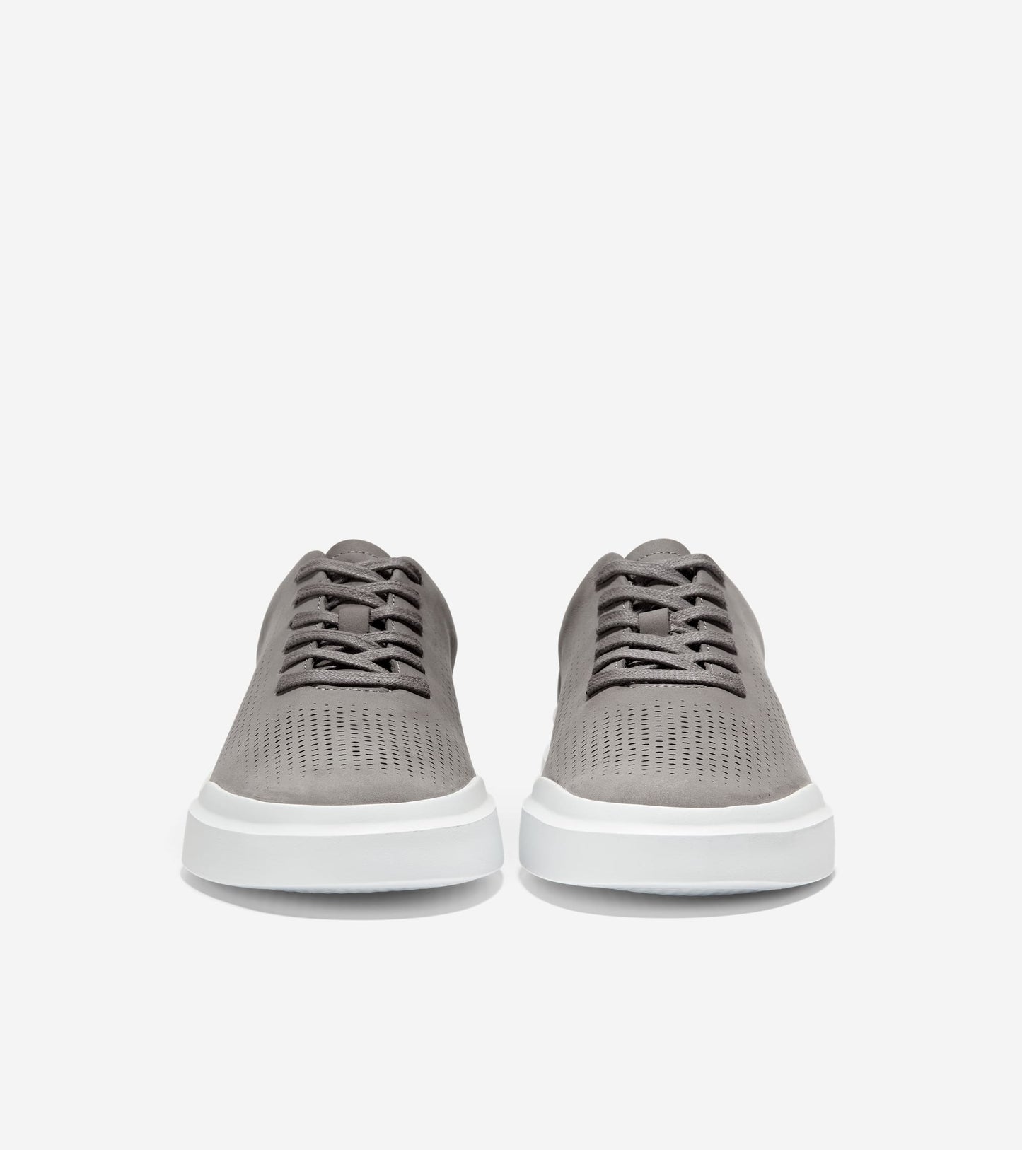 Men's GrandPrø Rally Laser Cut Sneakers in Grey | Cole Haan