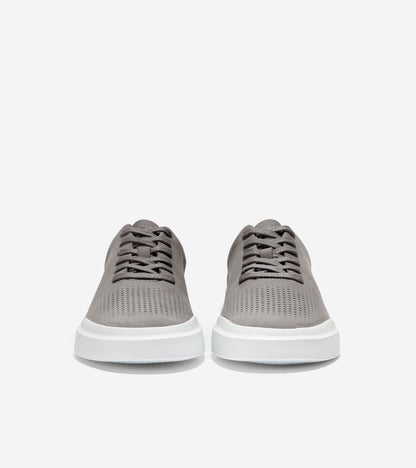 Men's GrandPrø Rally Laser Cut Sneakers in Grey | Cole Haan