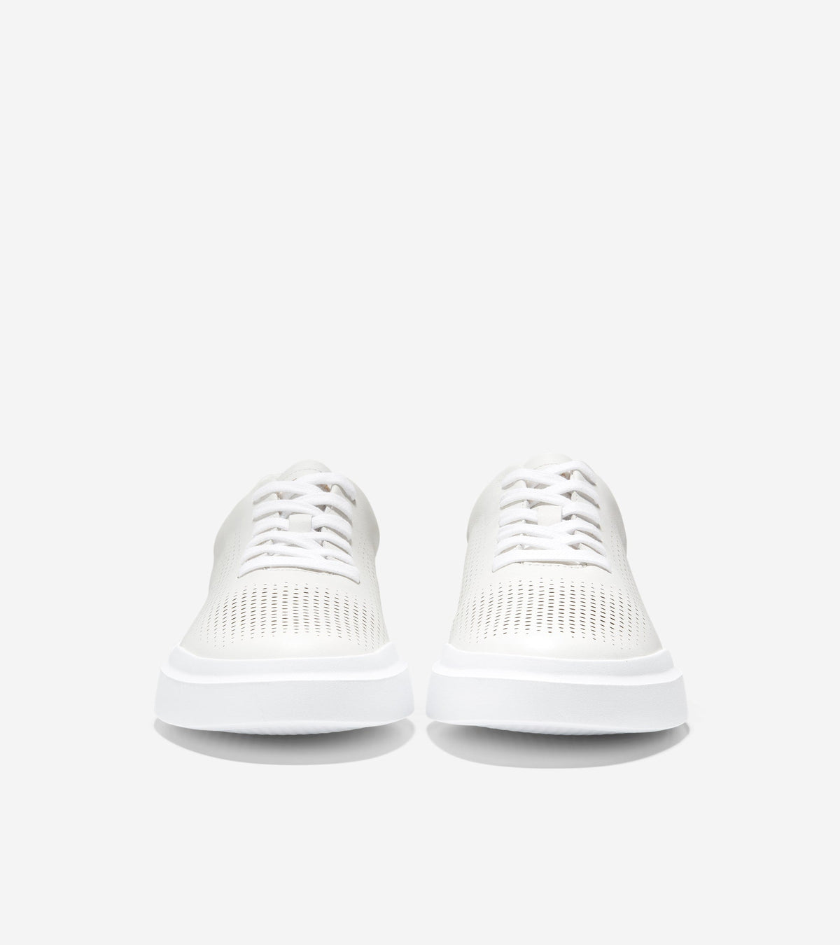 Men's GrandPrø Rally Laser Cut Sneakers in White | Cole Haan
