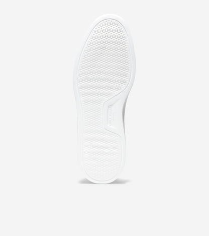 Men's GrandPrø Rally Laser Cut Sneakers in White | Cole Haan