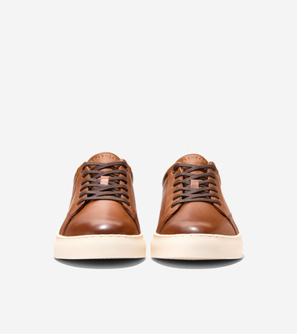 Men's Grand Kittery Court Sneakers in Brown | Cole Haan