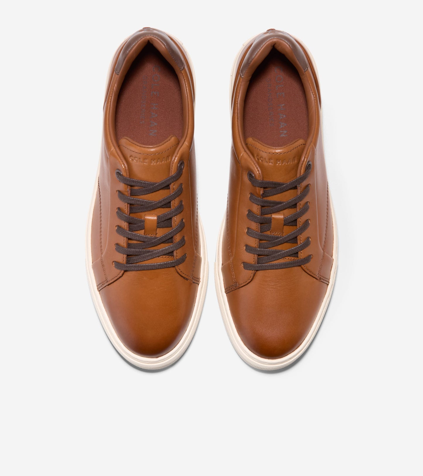Men's Grand Kittery Court Sneakers in Brown | Cole Haan