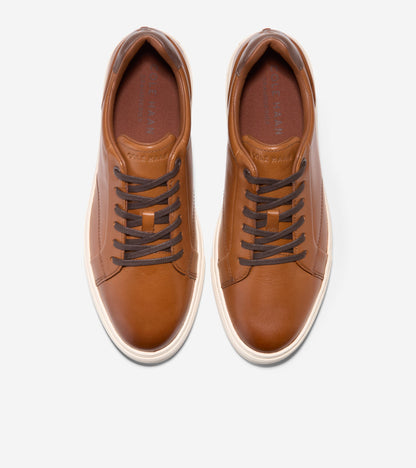 Men's Grand Kittery Court Sneakers in Brown | Cole Haan
