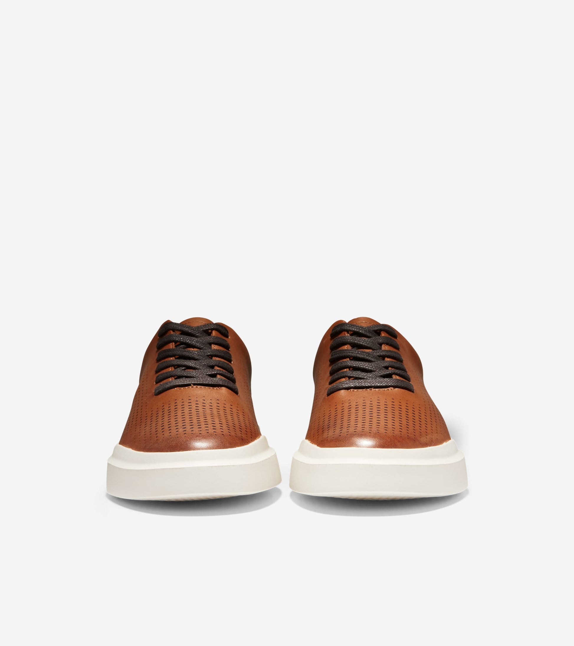 Men's GrandPrø Rally Laser Cut Sneakers in Brown | Cole Haan