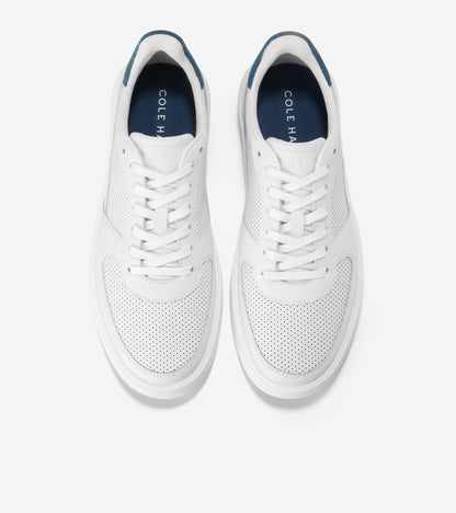 Men's Grand Crosscourt Daily Court Sneakers in White | Cole Haan