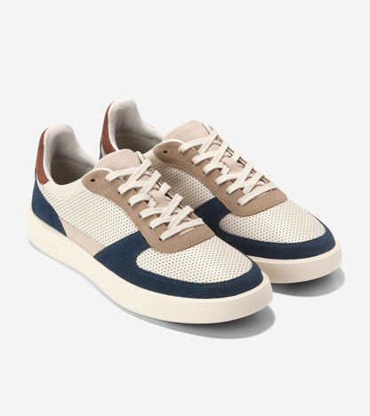 Men's Grand Crosscourt Daily Court Sneakers in White | Cole Haan
