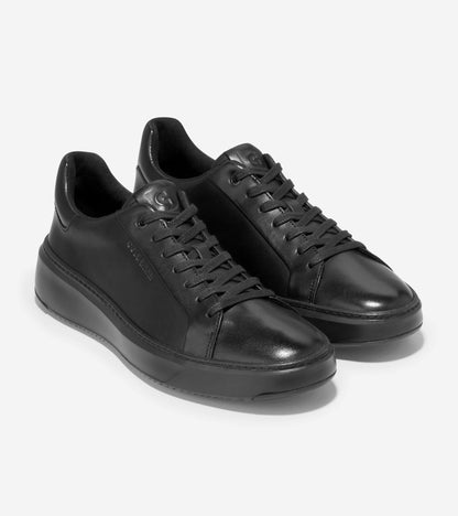 Men's GrandPrø Topspin Sneakers in Black | Cole Haan