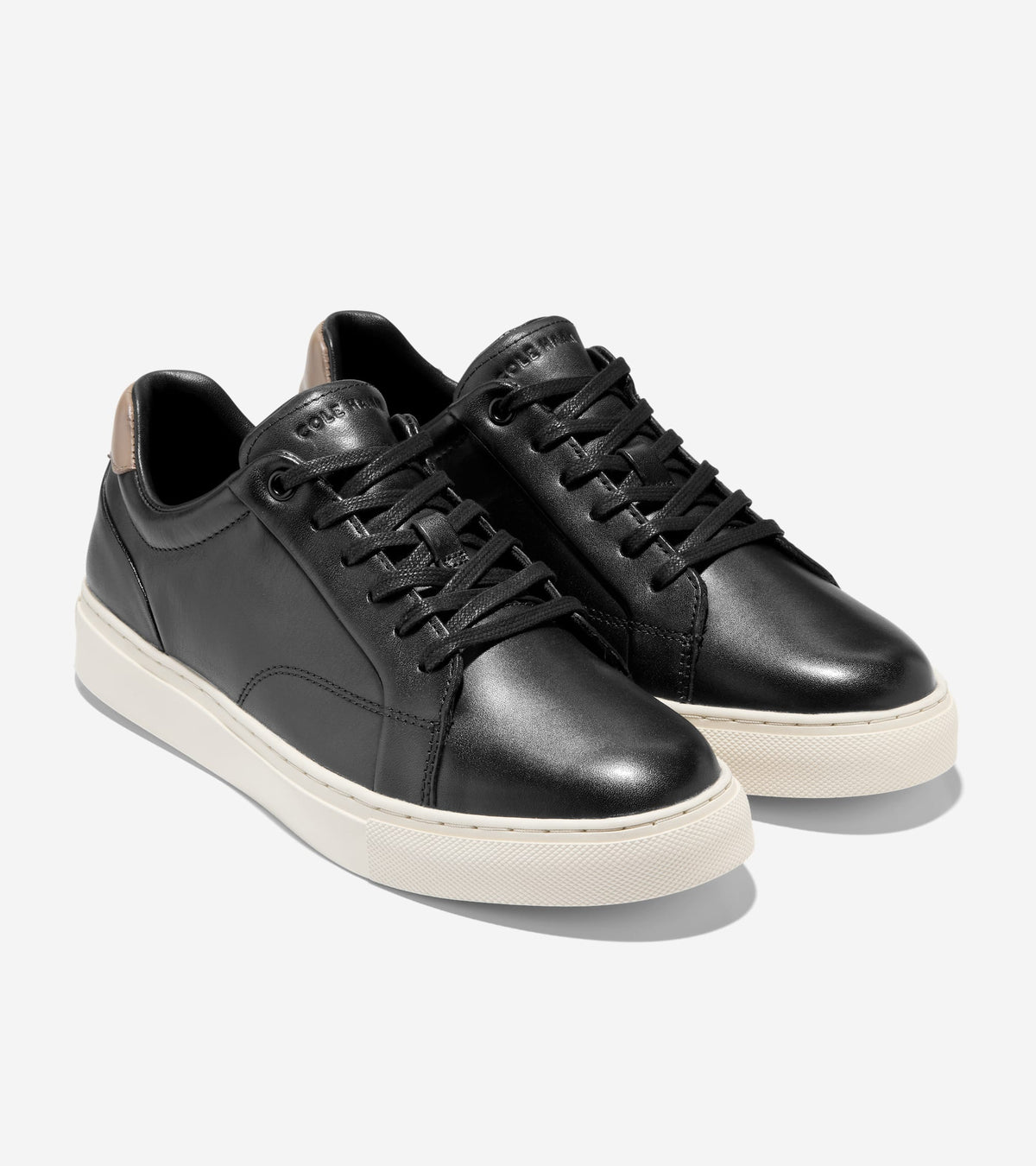 Men's Grand Kittery Court Sneakers in Black | Cole Haan
