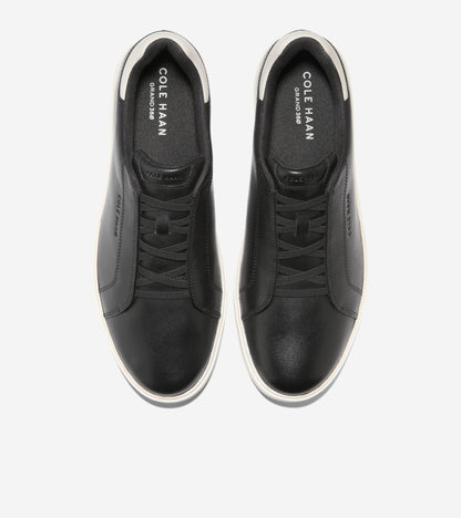 Men's GrandPrø Luxe Slip-On Sneakers in Black | Cole Haan