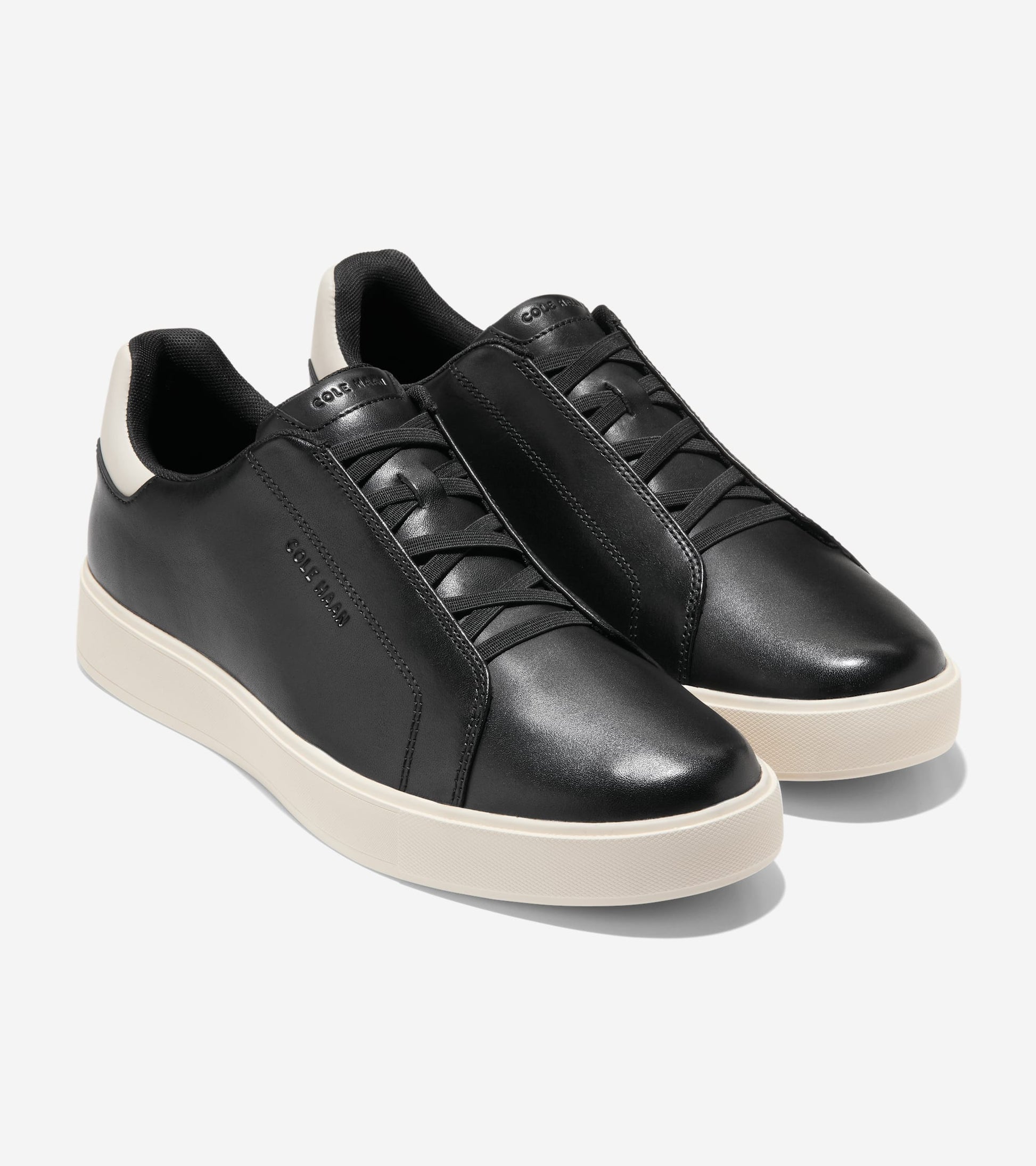 Men's GrandPrø Luxe Slip-On Sneakers in Black | Cole Haan