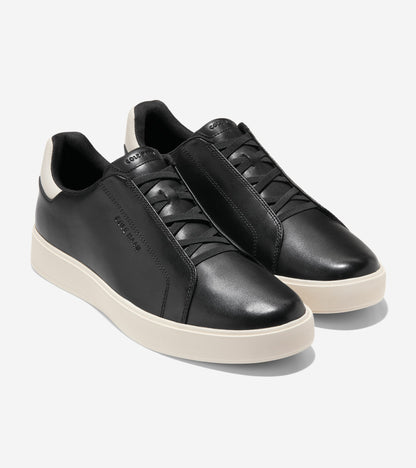 Men's GrandPrø Luxe Slip-On Sneakers in Black | Cole Haan