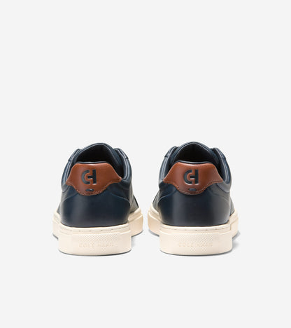 Men's Grand Kittery Court Sneakers in Blue | Cole Haan