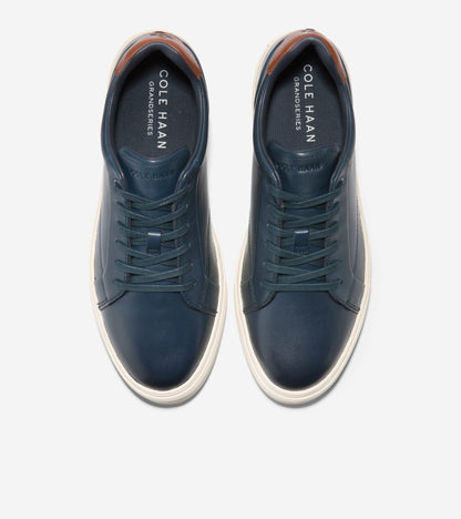 Men's Grand Kittery Court Sneakers in Blue | Cole Haan