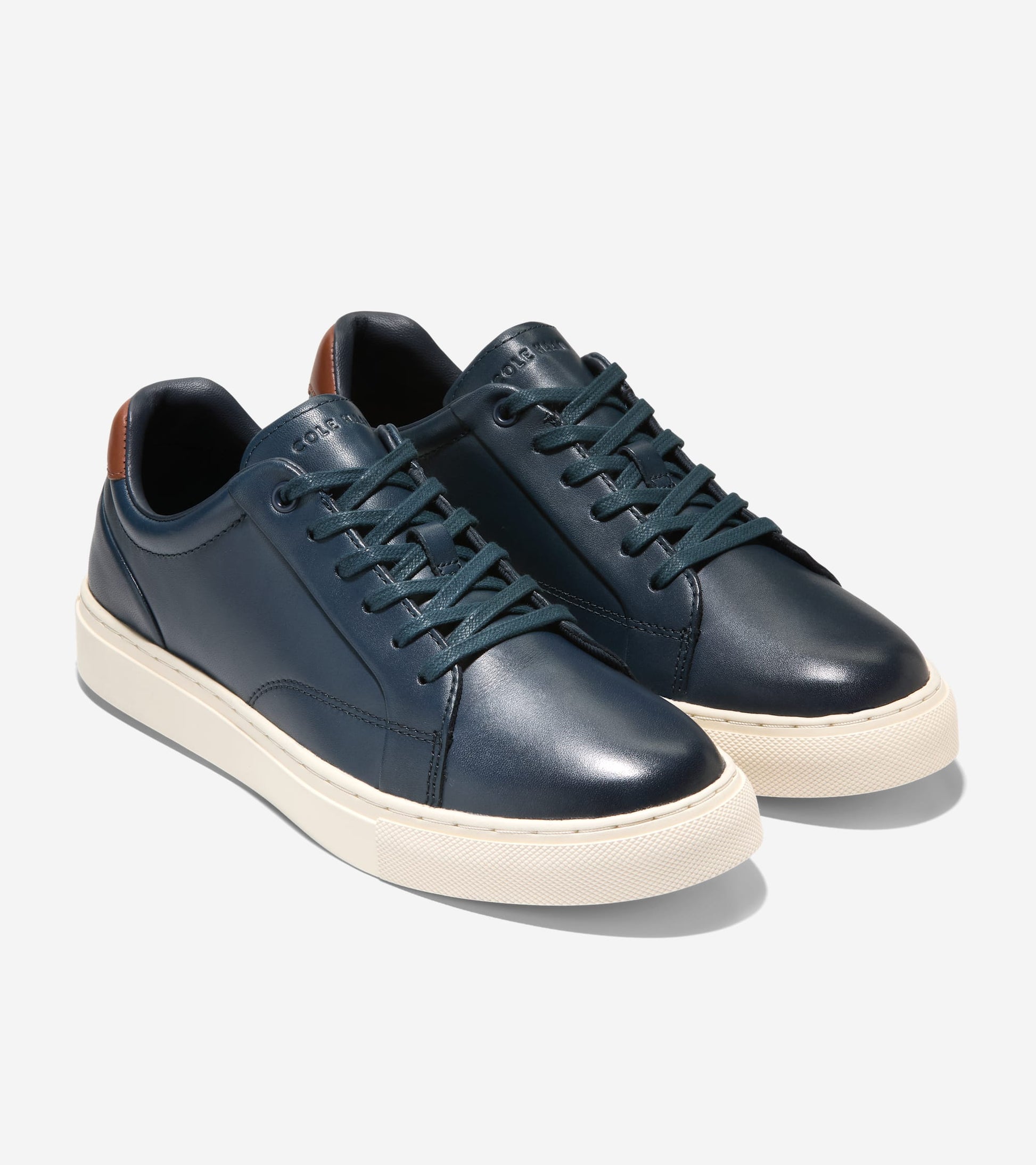 Men's Grand Kittery Court Sneakers in Blue | Cole Haan