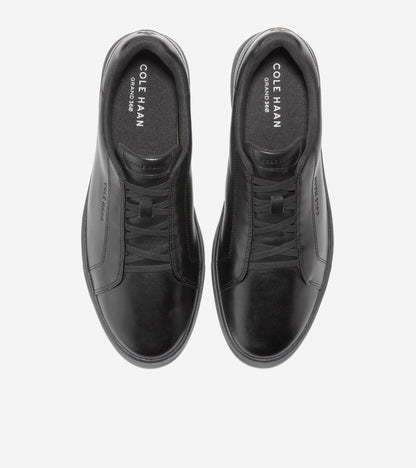 Men's GrandPrø Luxe Slip-On Sneakers in Black | Cole Haan