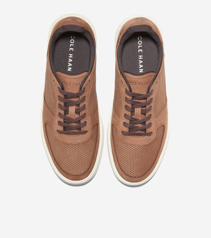 Men's Grand Crosscourt Daily Court Sneakers in Brown | Cole Haan