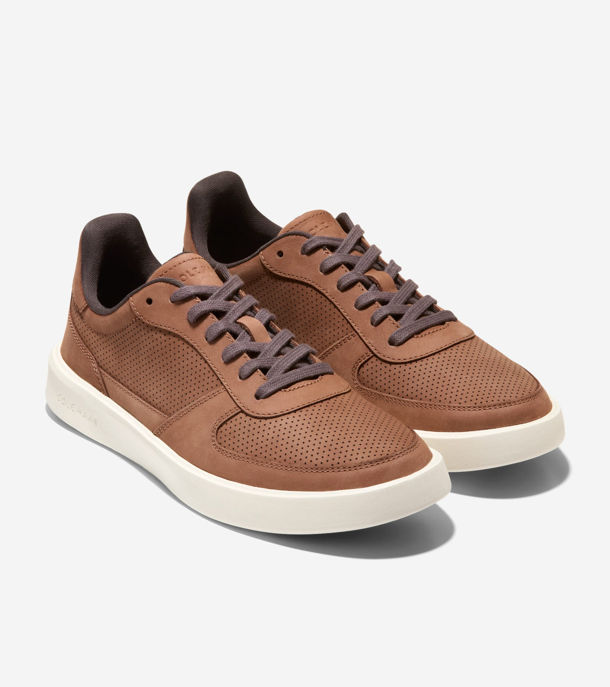 Men's Grand Crosscourt Daily Court Sneakers in Brown | Cole Haan