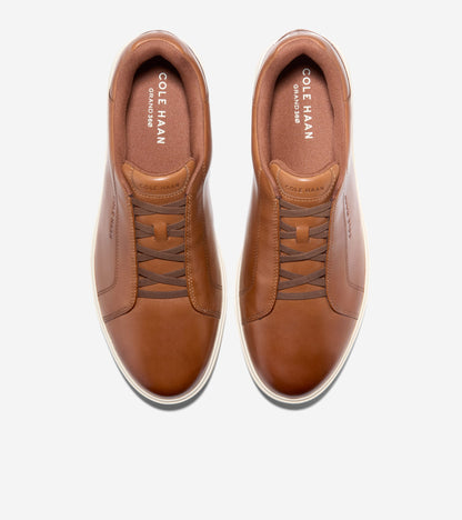 Men's GrandPrø Luxe Slip-On Sneakers in Brown | Cole Haan