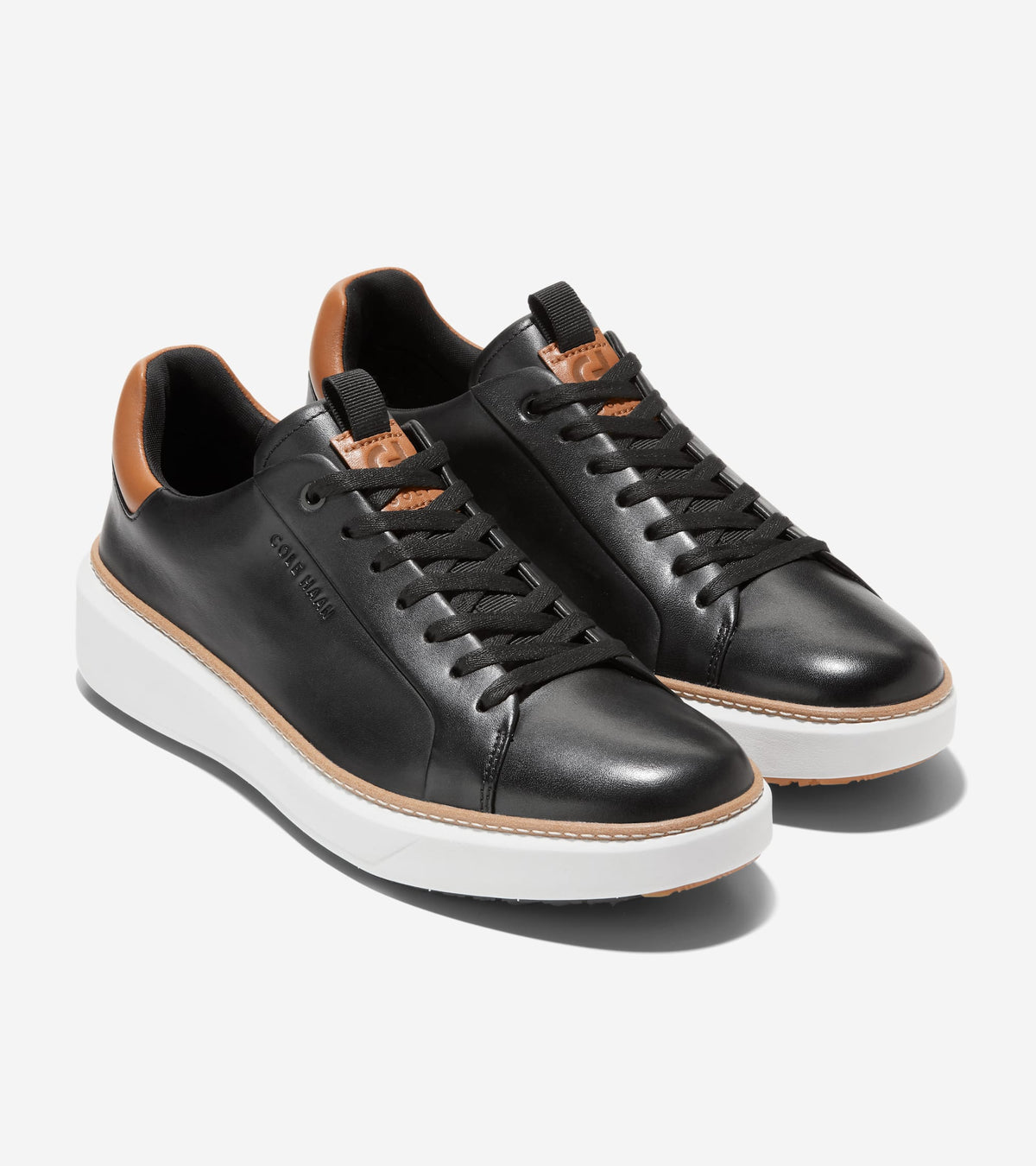 Men's GrandPrø Topspin Golf Shoes in Black | Cole Haan