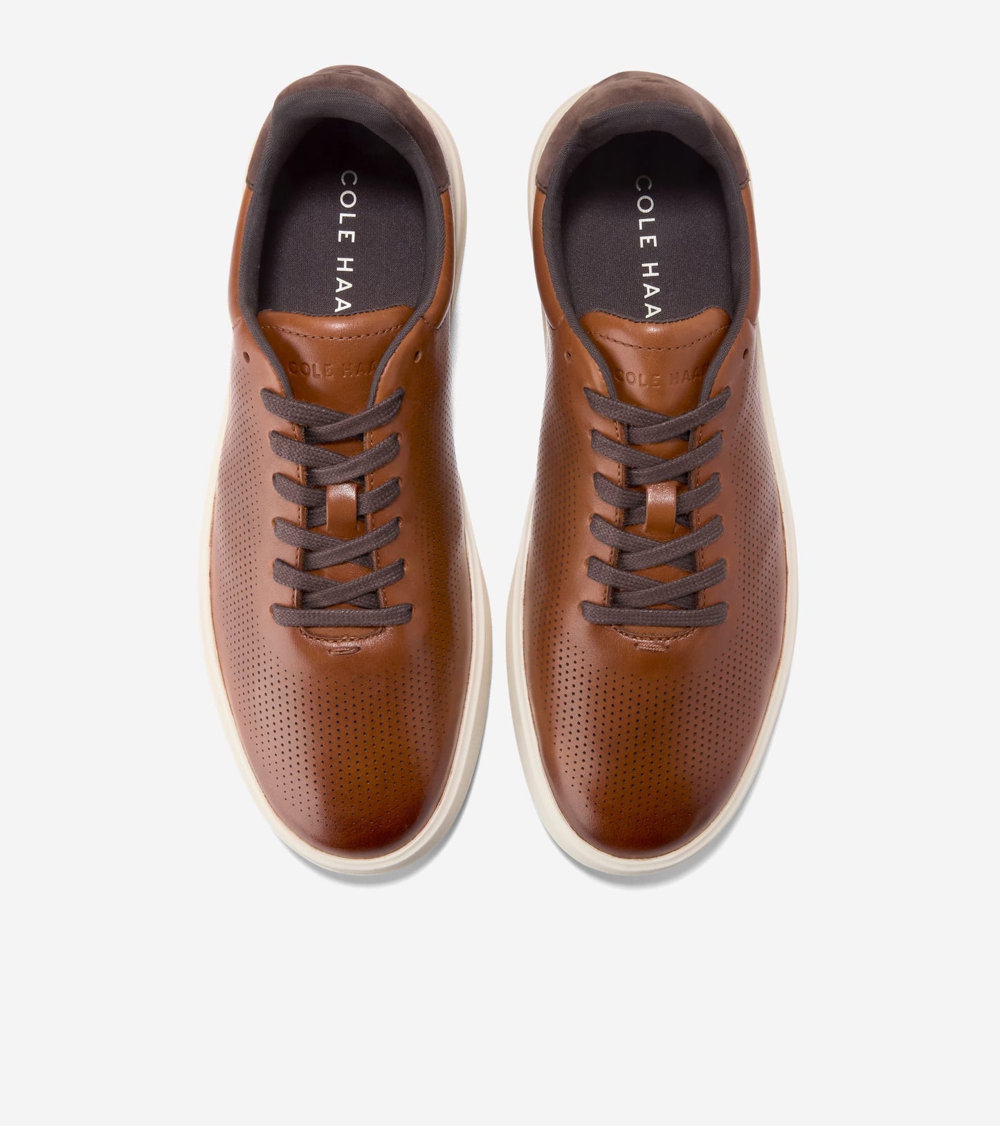Men's Grand Crosscourt Daily Laser Sneakers in Brown | Cole Haan