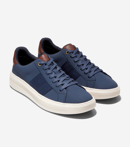 Men's Grand Crosscourt Premier Sneakers in Blue | Cole Haan