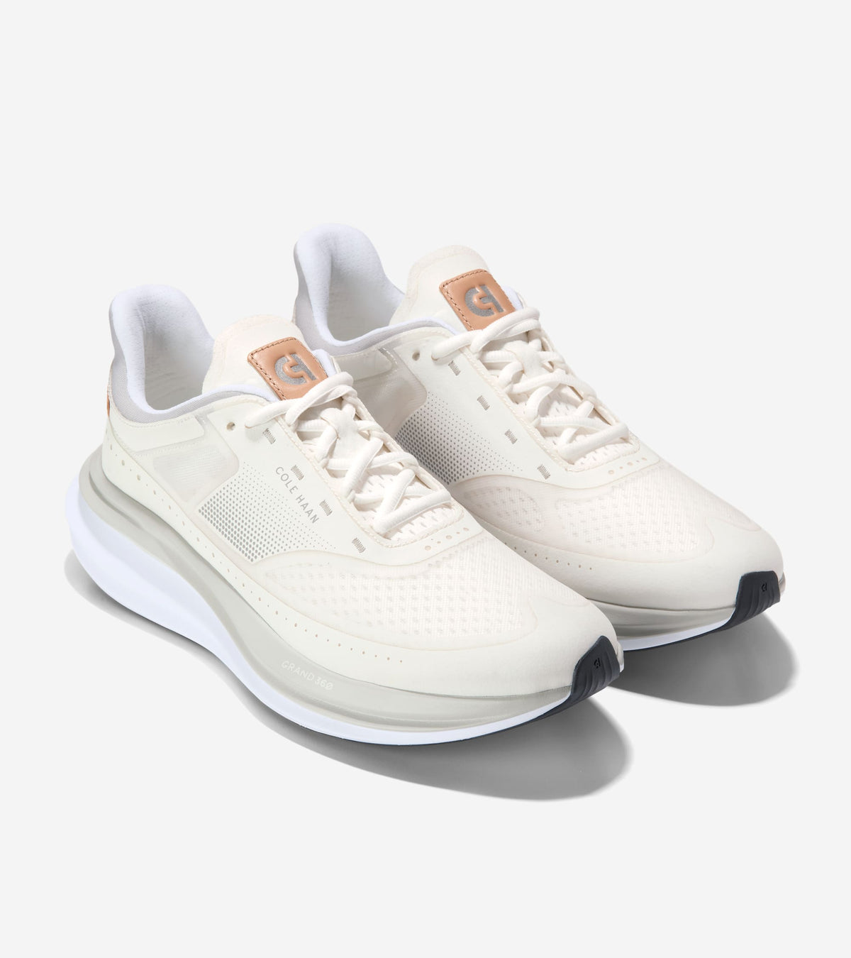 Men's ØriginalGrand Quadstar Running Sneakers in White | Cole Haan
