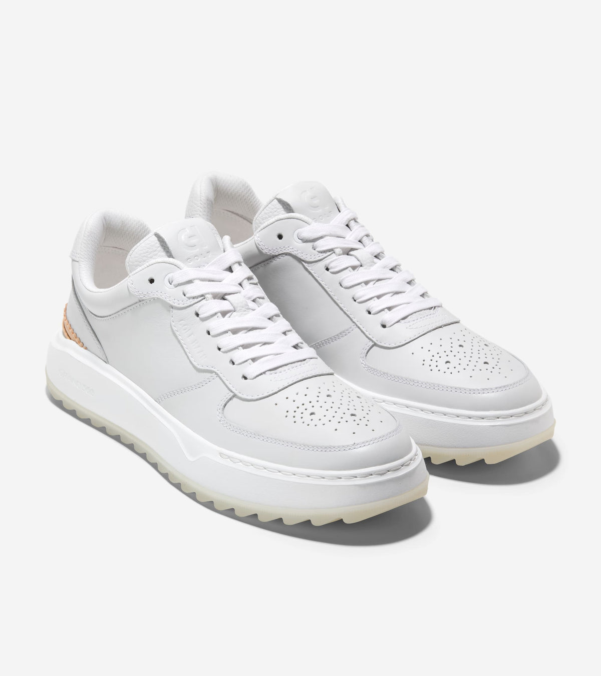 Men's GrandPrø Crossover Golf Shoes in White | Cole Haan