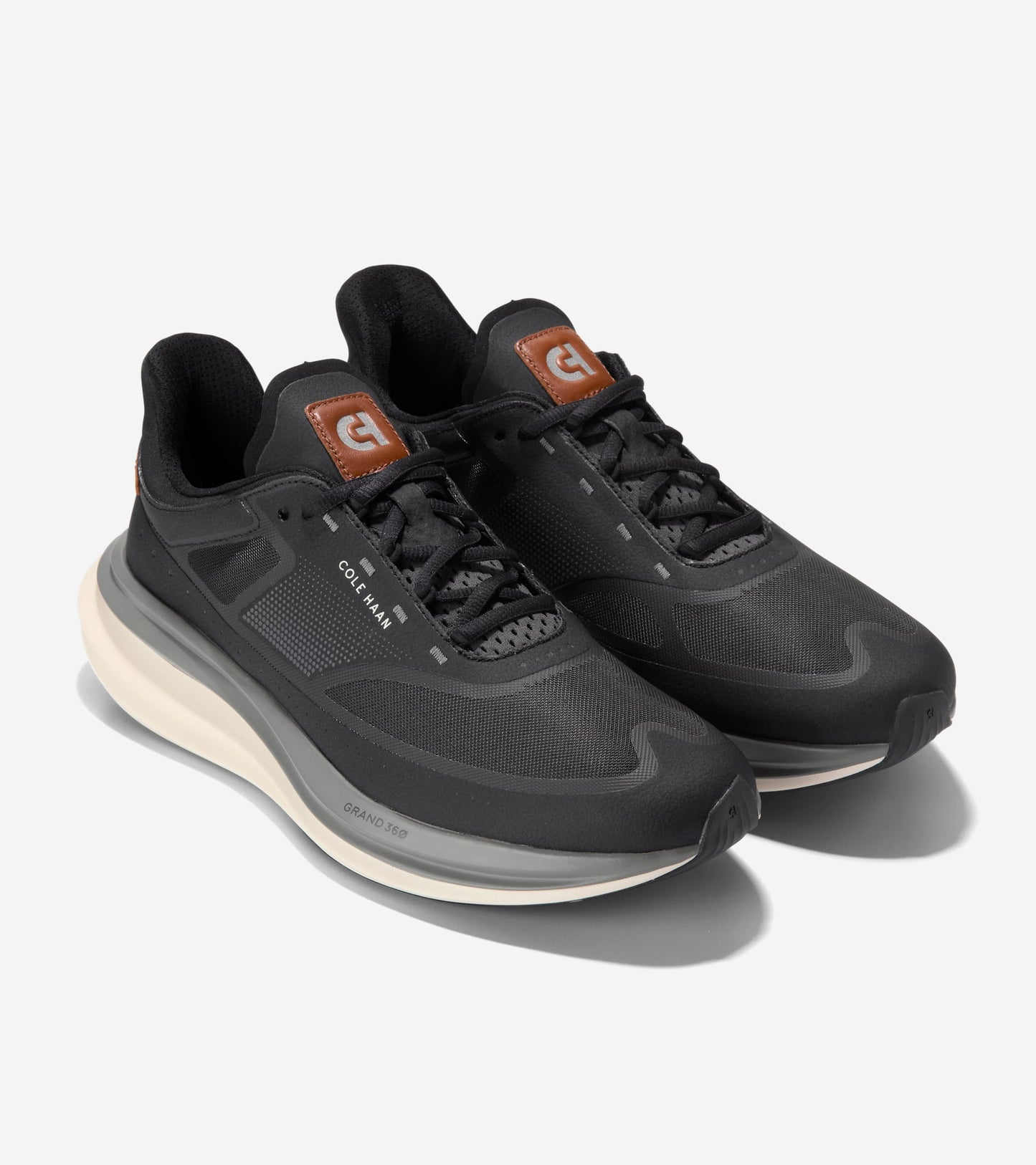 Men's ØriginalGrand Quadstar Running Sneakers in Black | Cole Haan