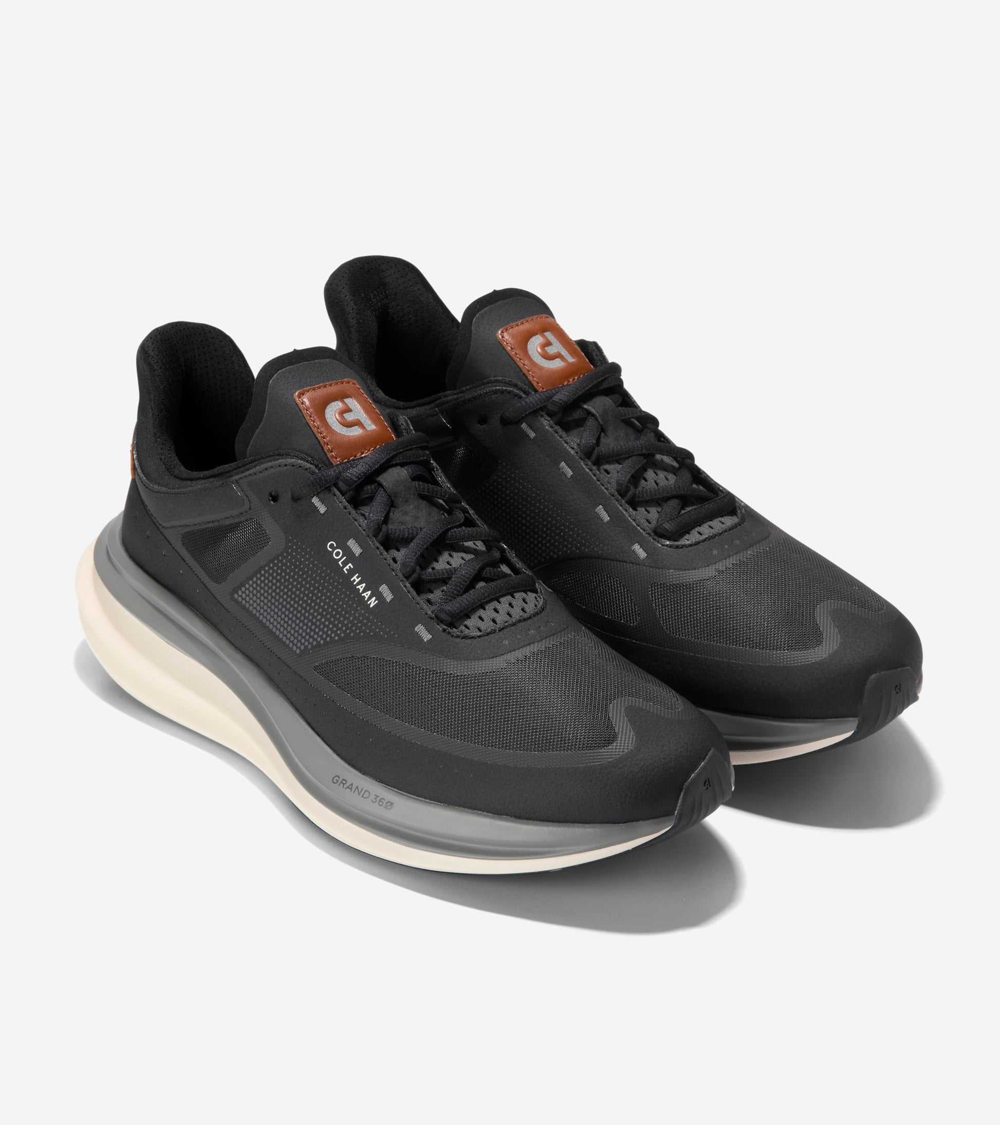 Men's ØriginalGrand Quadstar Running Sneakers in Black | Cole Haan