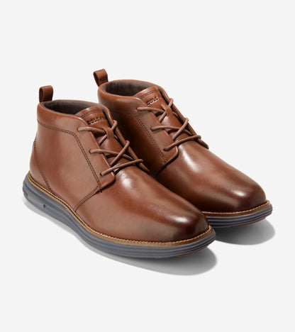 Men's ØriginalGrand Remastered Waterproof Chukka Boots in Brown | Cole Haan