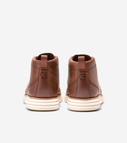 Men's ØriginalGrand Remastered Waterproof Chukka Boots in Brown | Cole Haan