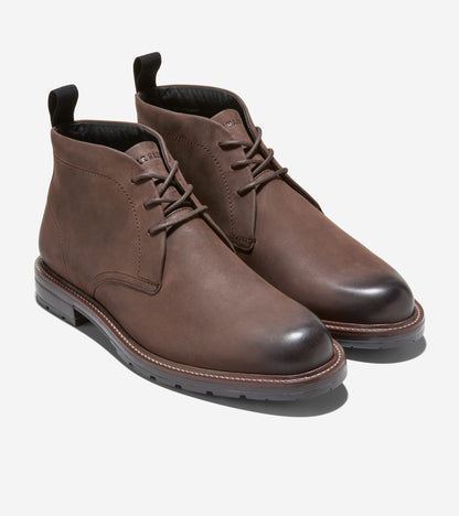 Men's Roundhill Grand Waterproof Chukka Boots in Brown | Cole Haan