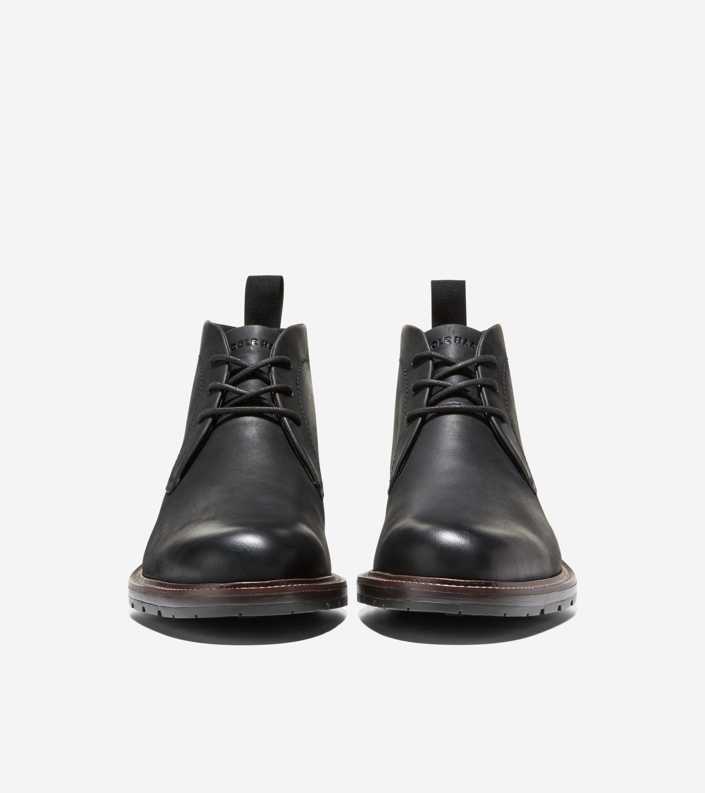 Men's Roundhill Grand Waterproof Chukka Boots in Black | Cole Haan