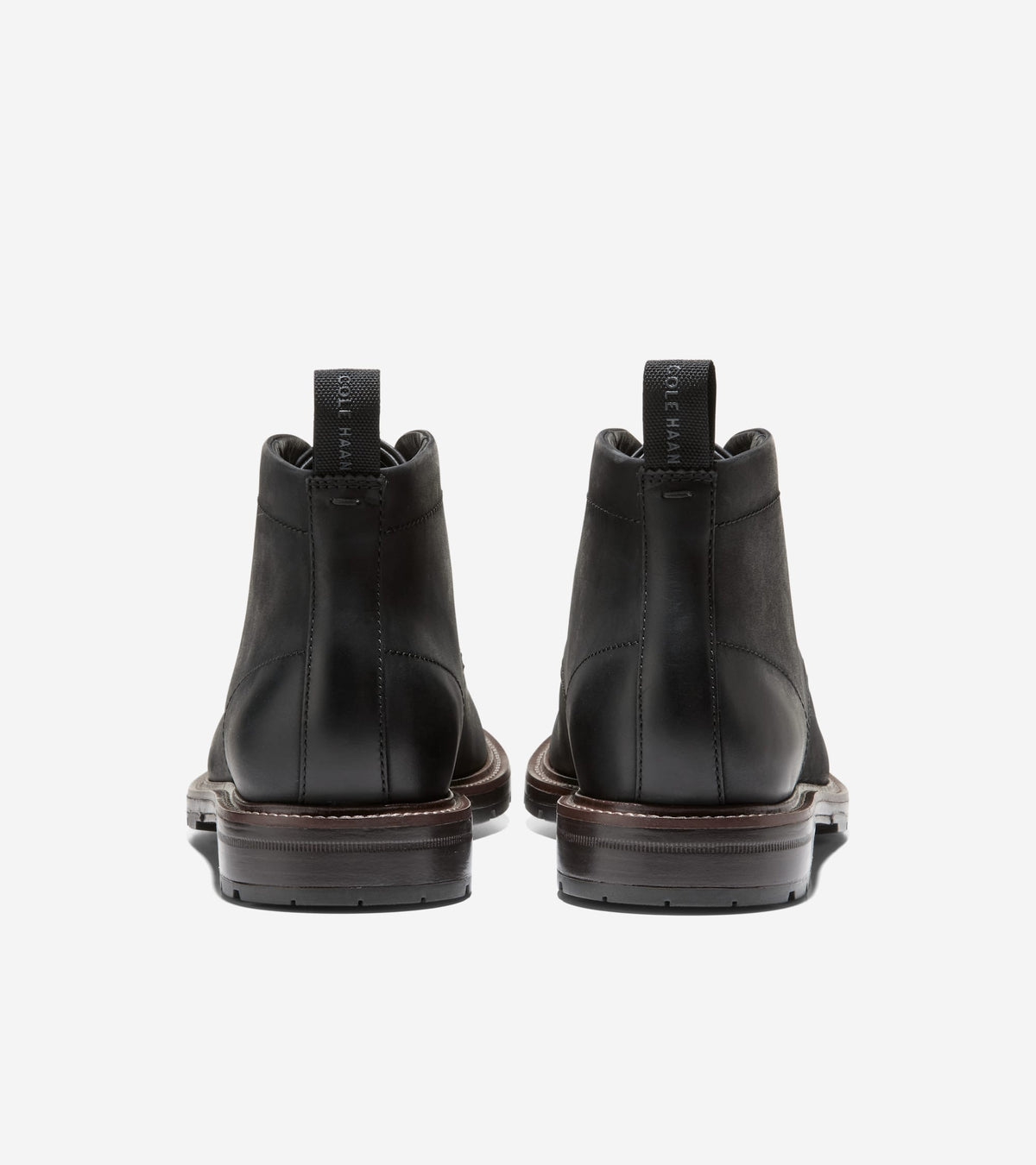Men's Roundhill Grand Waterproof Chukka Boots in Black | Cole Haan