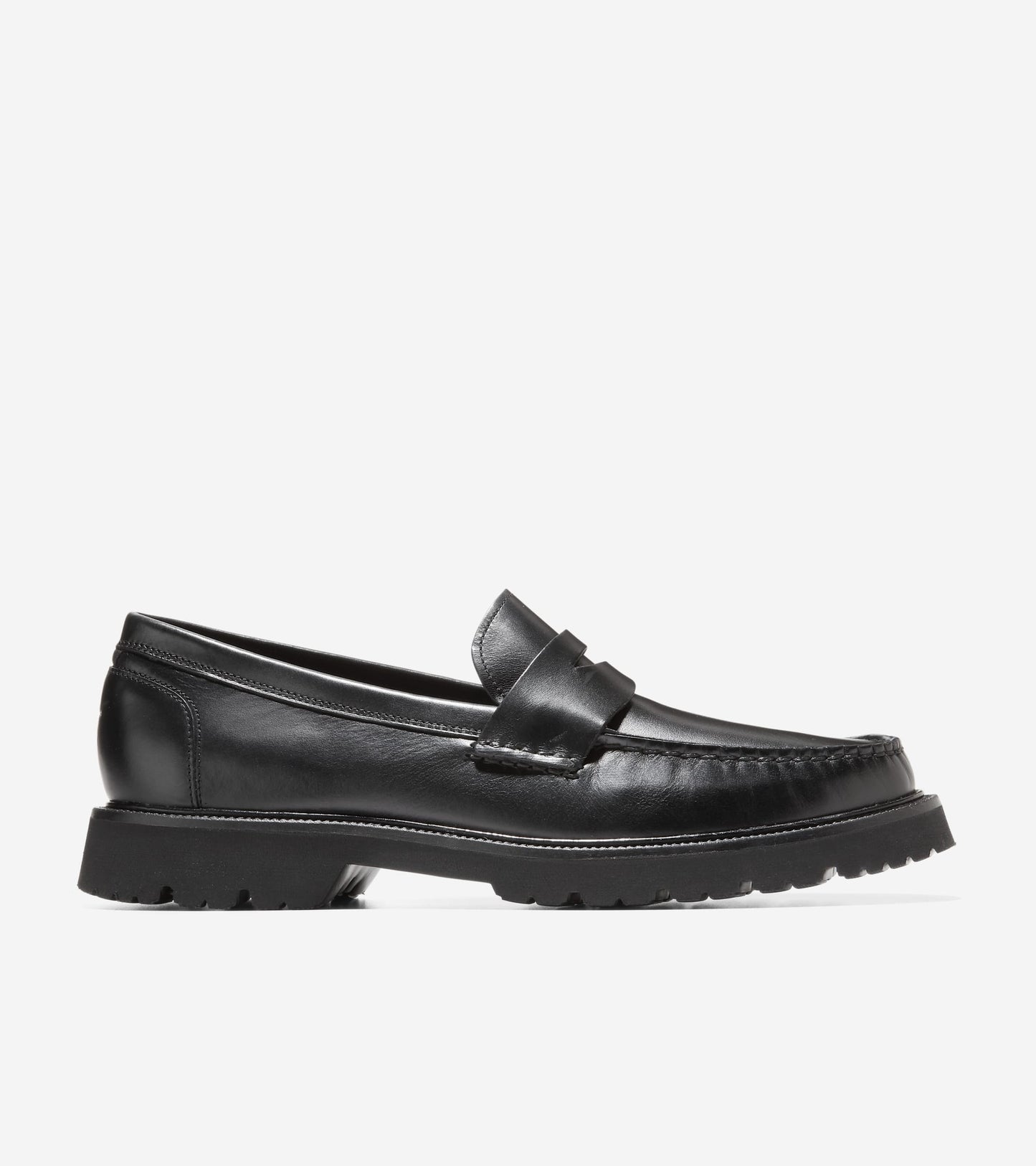 Men's American Classics Penny Loafers in Black | Cole Haan