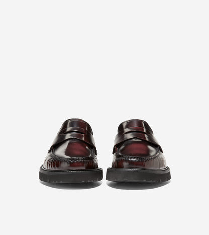 Men's American Classics Penny Loafers in Red | Cole Haan