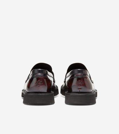 Men's American Classics Penny Loafers in Red | Cole Haan