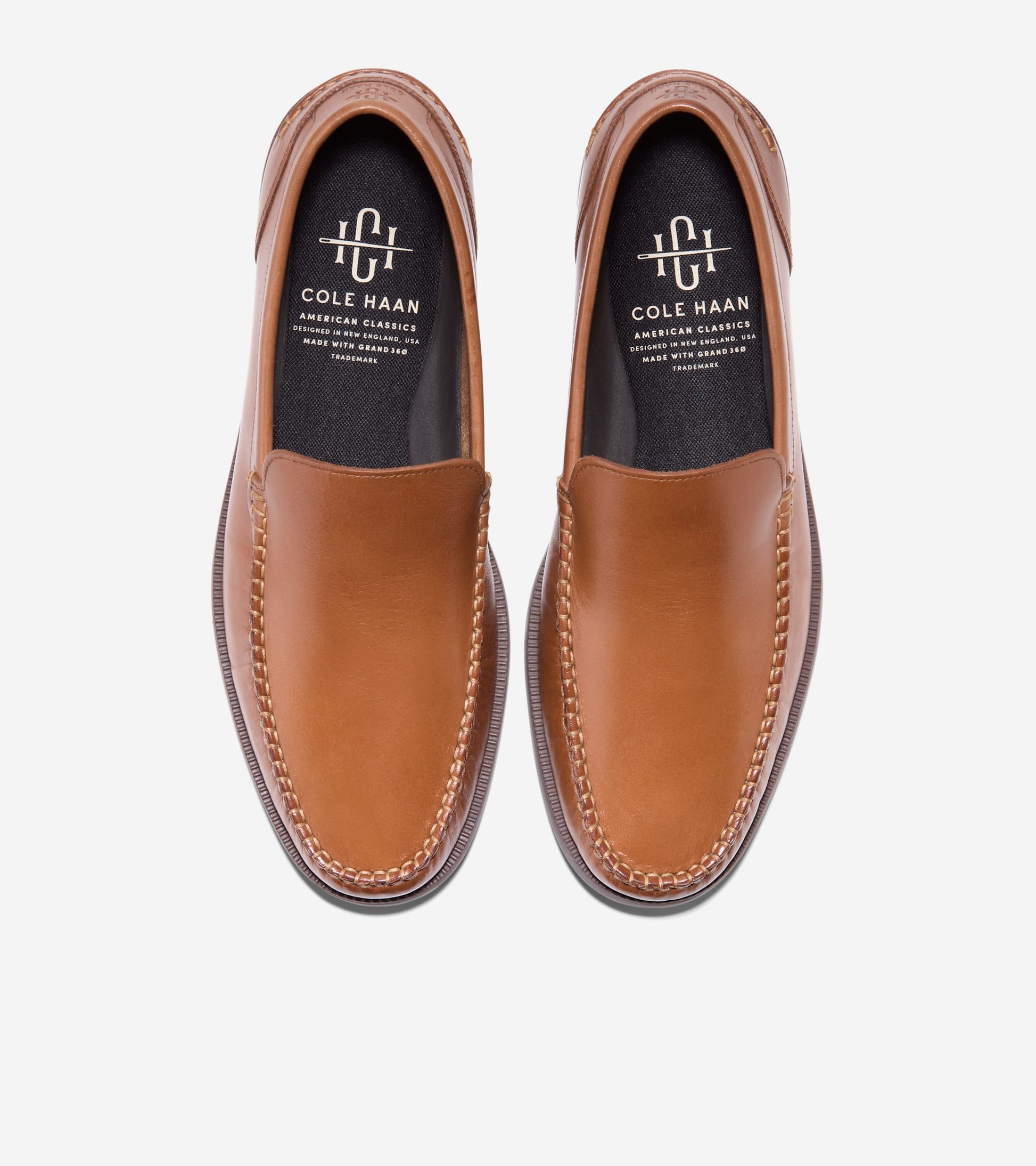 Men's American Classics Hampton Loafers in Brown | Cole Haan