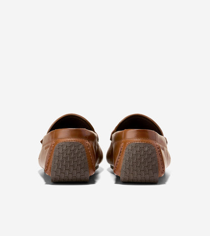 Men's Donohue Grand Bit Driving Loafers in Brown | Cole Haan