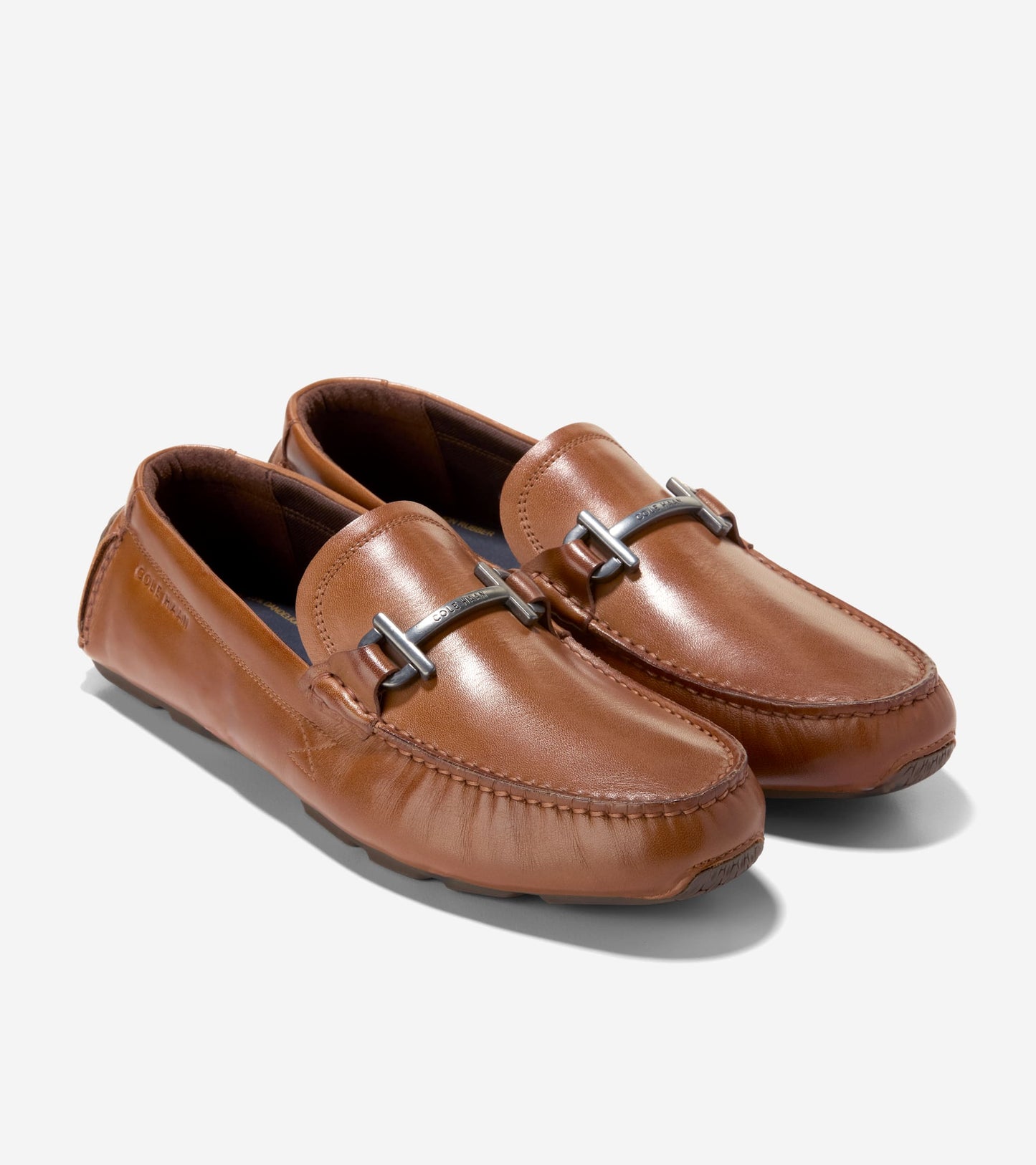 Men's Donohue Grand Bit Driving Loafers in Brown | Cole Haan