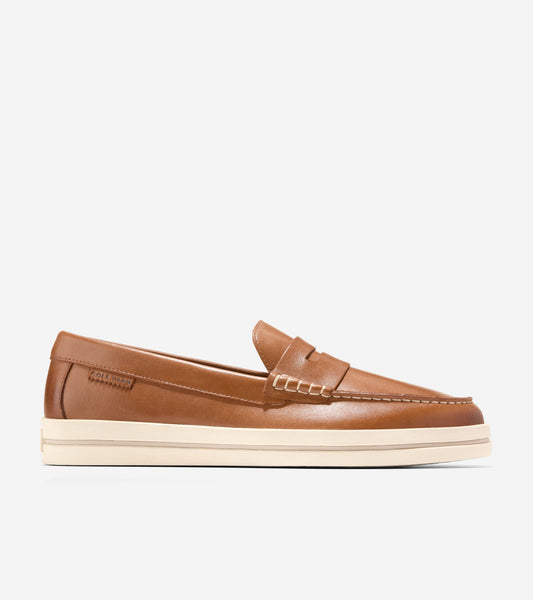 Men's Pinch Long-Weekender Penny Loafers in Brown | Cole Haan