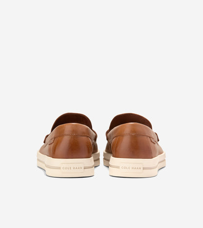 Men's Pinch Long-Weekender Penny Loafers in Brown | Cole Haan