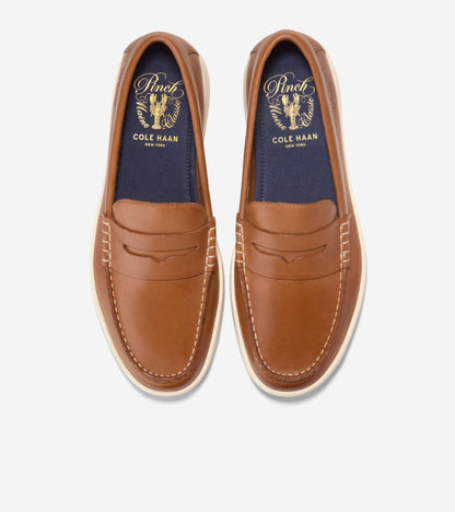 Men's Pinch Long-Weekender Penny Loafers in Brown | Cole Haan