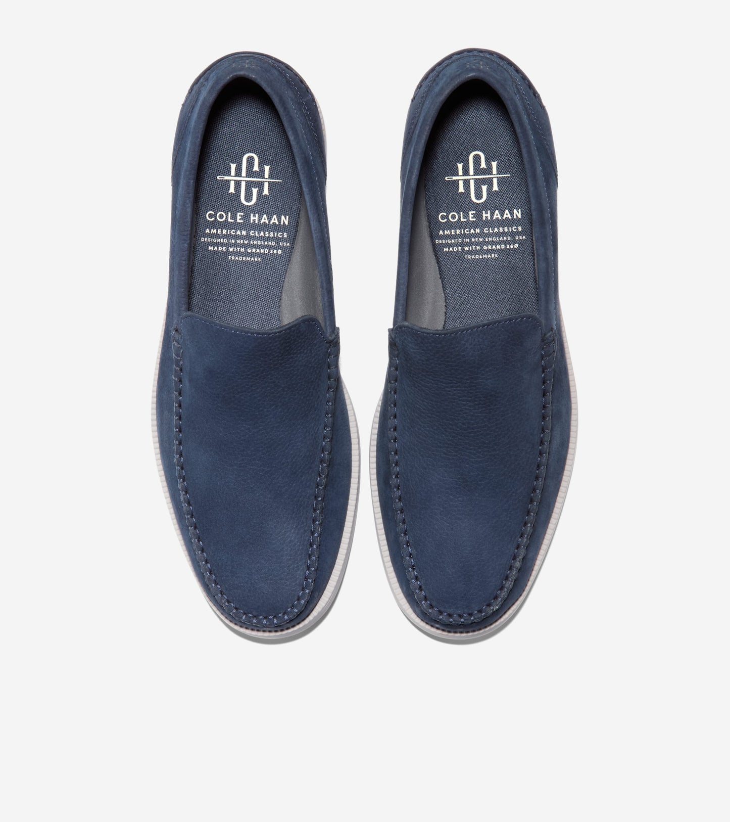 Men's American Classics Hampton Loafers in Blue | Cole Haan