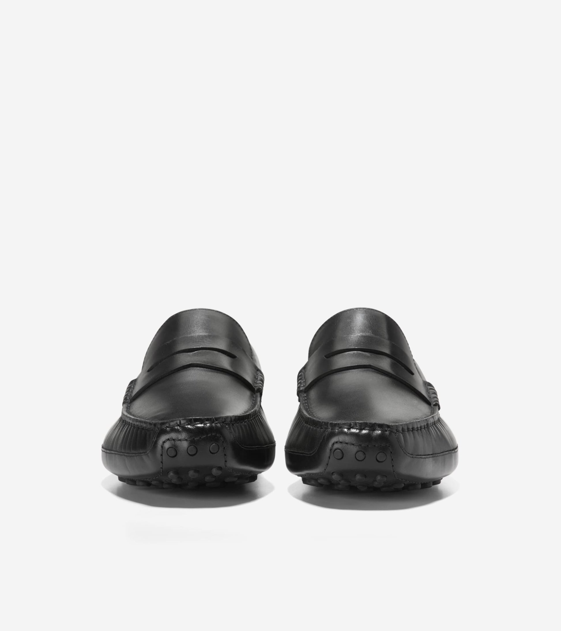 Men's Davies Grand Penny Driving Shoes in Black | Cole Haan