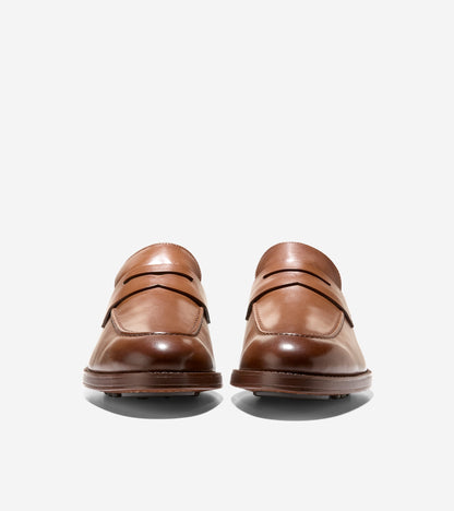 Men's Ledley Grand Penny Loafers in Brown | Cole Haan
